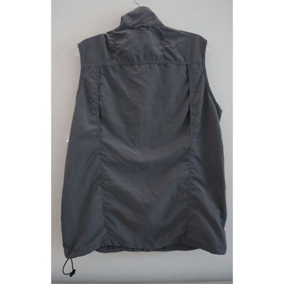 Columbia Men's Sz L Gray Omni-Shade Silver Ridge II Utility Pockets Vest - Picture 2 of 9